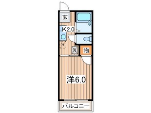 フラッツ横浜の物件間取画像